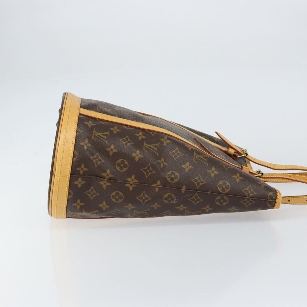 Authentic LOUIS VUITTON Monogram Bucket GM Shoulder Bag M42236 LV - Picture 10 of 16